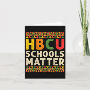 Hbcu-Schulen Alum für Historische Schwarze Uni Karte