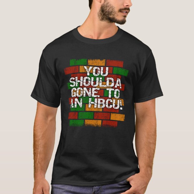 HBCU Student or Grad Bragging T-Shirt (Vorderseite)