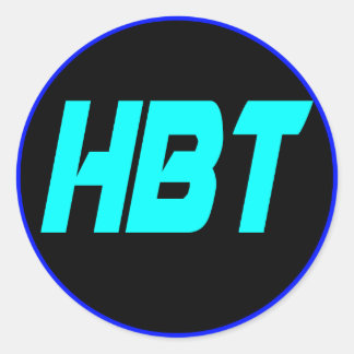 HBT-Aufkleber Runder Aufkleber