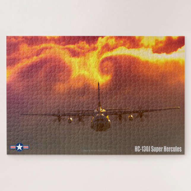 HC-130J SUPER HERCULES (20x30 INCH) (Horizontal)