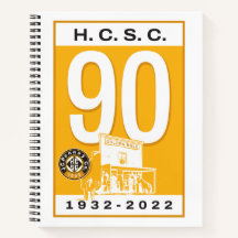 HCSC 90th, Hard Cover 8 1/2 x 11 Lined Notebook