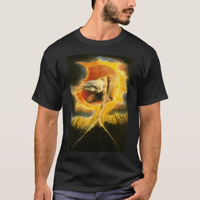 Hd Ancient of Days von William Blake High T-Shirt (Vorderseite)