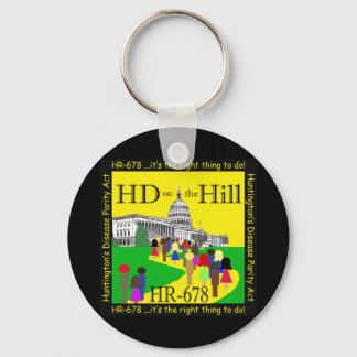 HD auf dem Hill-Schlüsselanhänger Schlüsselanhänger