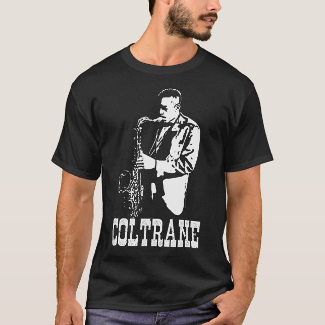 Hd John Coltrane spielt die Blues hoch T-Shirt (Vorderseite)