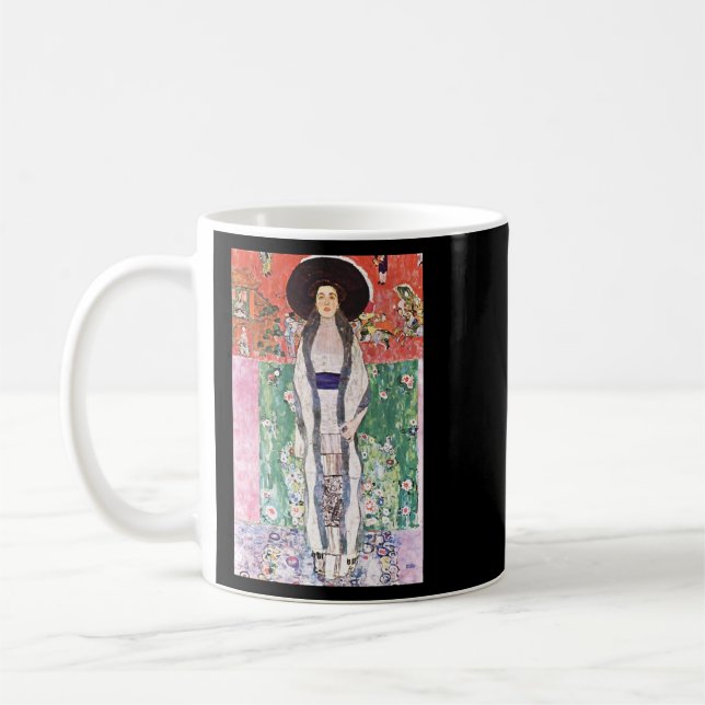HD. Portrait von Adele Bloch-Bauer II, von Gustav  Kaffeetasse (Links)