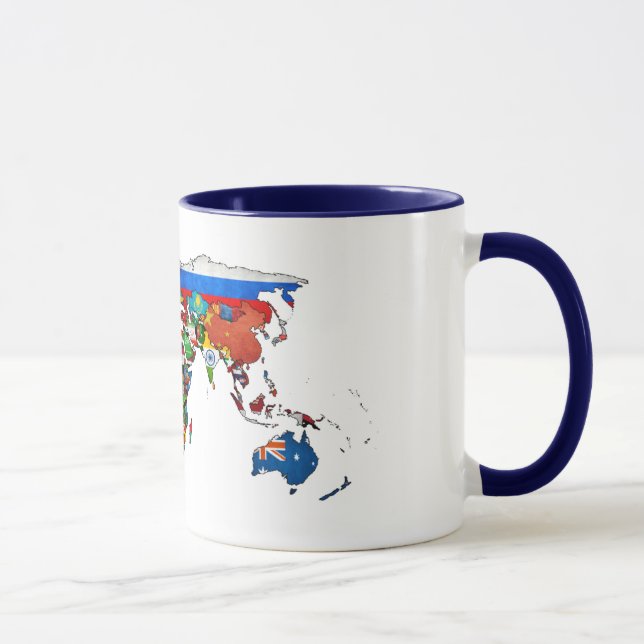 HD Welt kennzeichnet Tasse (Rechts)