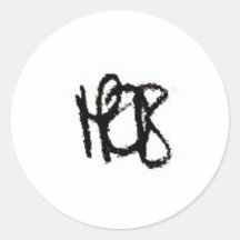 HDB-Aufkleber