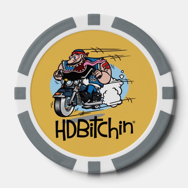HDBitchin-Poker-Chips Pokerchips (Vorderseite)