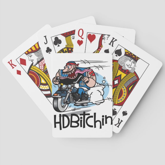 HDBitchin Spielkarten (Rückseite)