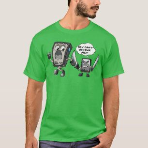 HDD VS SSD Gaming und Computer lustige Neuheit Fre T-Shirt