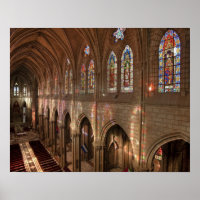 HDR-Bild des Basilika-Innenraums, Quito, Ecuador