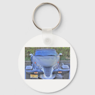 HDR, Gray Plymouth Prowler bereit zum Gehen Schlüsselanhänger