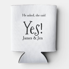 He asked she said yes engagement party name simple dosenkühler