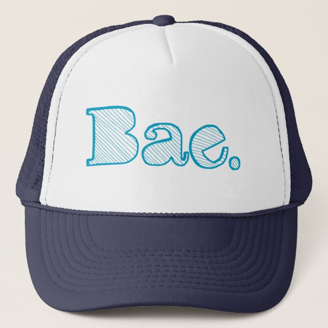 He Bae. Freundinfreund-Jargon Truckerkappe (Vorderseite)