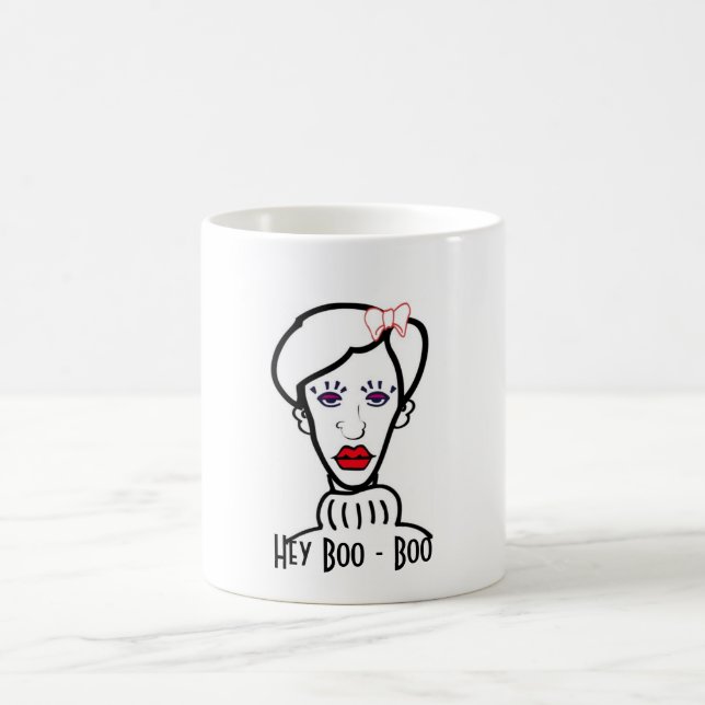 He Boo-Morgen-Tasse Kaffeetasse (Mittel)