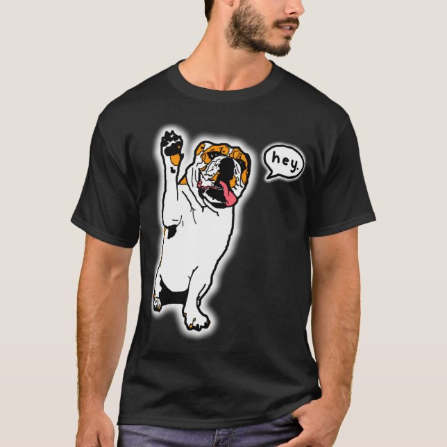 He Bulldogge T-Shirt (Vorderseite)