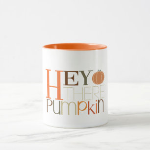 'Hé, Citrouille ! ' - Mug d'Halloween !
