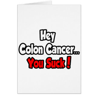 Hé, Colon Cancer... Vous Pouvez Chanter !