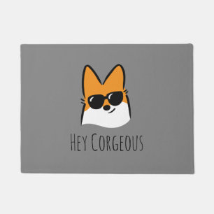 He Corgeous Tür-Matte Fußmatte