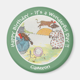 He Diddle Diddle Birthday Party Collection Magnet