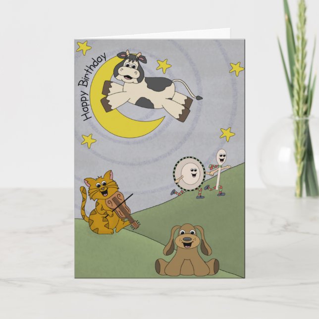 Hé dupez dupent la carte de voeux d'anniversaire (Devant)