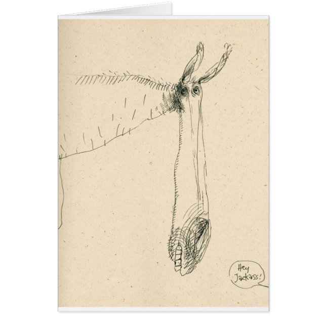 He, Esel-Karte (Vorne)