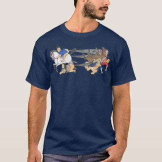 He Gassen Tribute Japanischer Edo Furz Kampf Japan T-Shirt