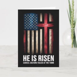 He Is Risen Cancel Culture Failed At The Tomb East Karte