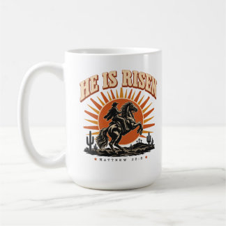 He Is Risen Christian Faith Mug Kaffeetasse