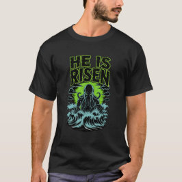 He Is Risen Cthulhu Easter Tee