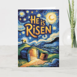 He is Risen Easter Christian Religious Bulk Church Karte
