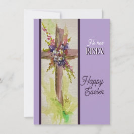 He is Risen Flat Note Card Mitteilungskarte