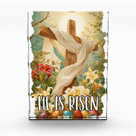 He Is Risen Fotoblock