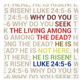 He is Risen Fotodruck