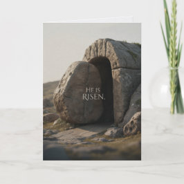 He Is Risen Happy Easter Bulk Church Greeting Card Karte