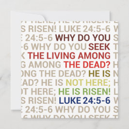 He is Risen Karte