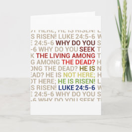 He is Risen Karte