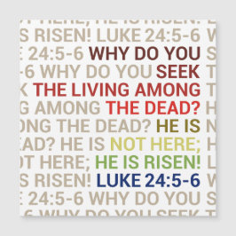 He is Risen Magnetkarte