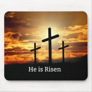 He is Risen Mousepad