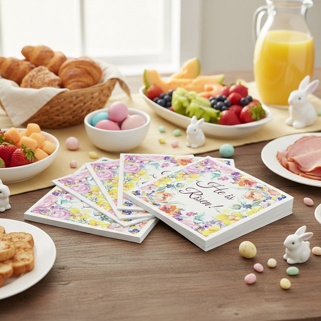 He is risen! serviette (Von Creator hochgeladen)