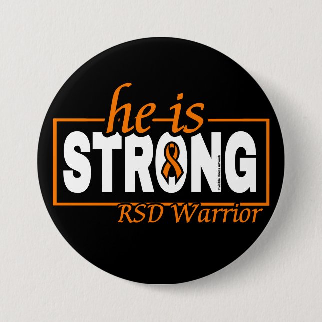 HE IS STRONG... BUTTON (Vorderseite)