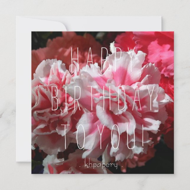 Hé, jolie fille ! Carte d'anniversaire (Devant)