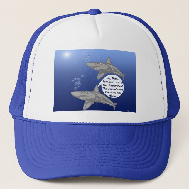 He Peter-Hut Truckerkappe (Vorderseite)