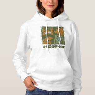He Scooby-Doo Stammes- quadratische Grafik Hoodie