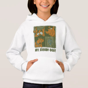 He Scooby-Doo Stammes- quadratische Grafik Hoodie