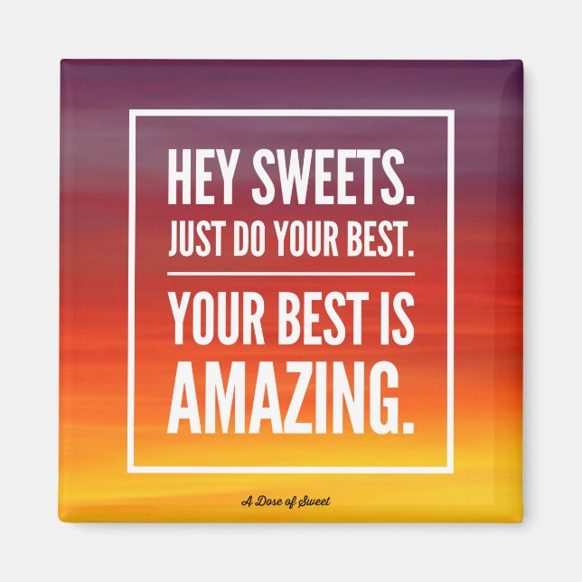 He Süßigkeitens-Magnet Magnet (Vorne)