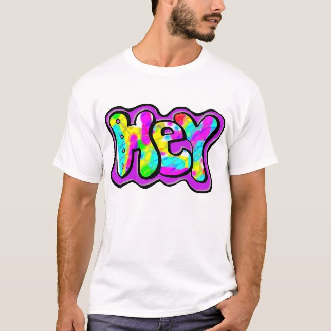 he und Tschüss T-Shirt (Vorderseite)