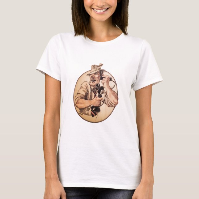 He veranlassen Schatz, mich neu zu schreiben T-Shirt (Vorderseite)