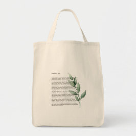 He Will Guard You Psalm 91 Grocery Bag Tragetasche