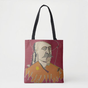 Head-and-Shoulders-Portrait von Buffalo Bill Tasche